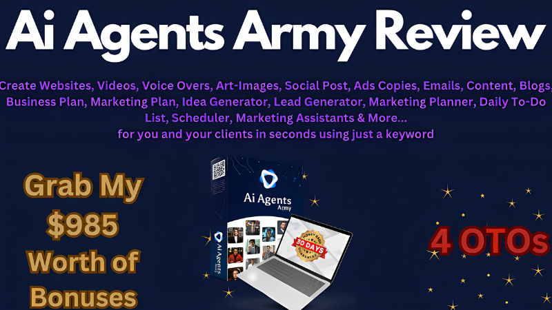 Read more about the article Ai Agents Army Commercial Review 2024: Amazing Indeed